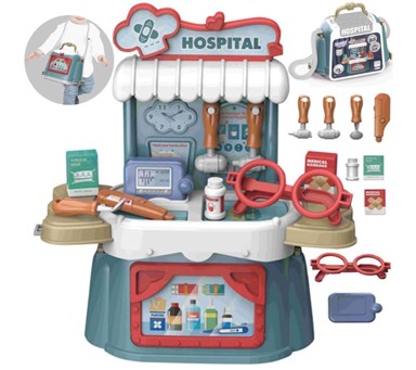 WOOPIE Set malog liječnika, kofer, 3u1 